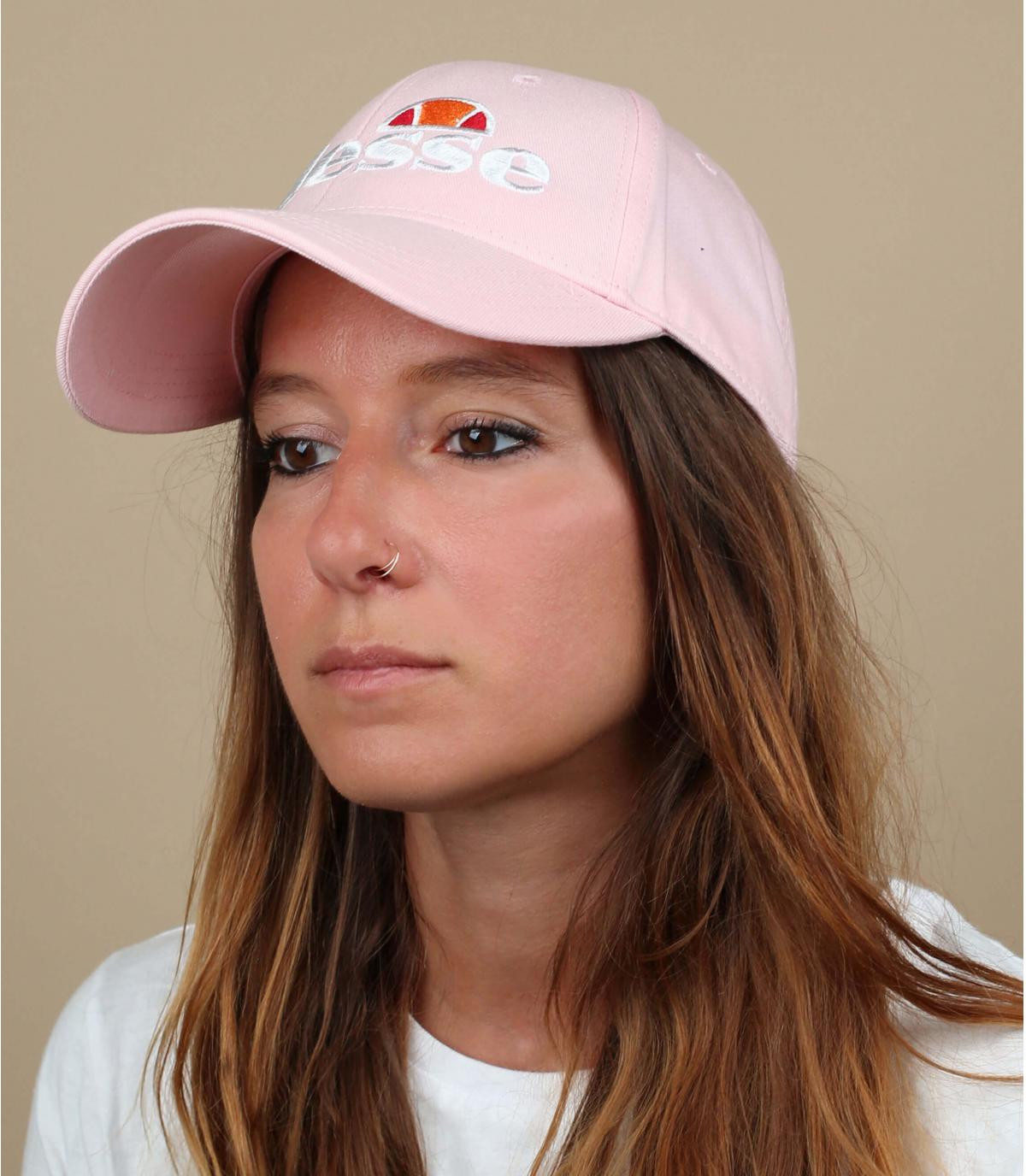 Pink Ellesse cap Ragusa pink